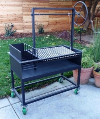 Asado puma Santa Maria-style barbecue grills