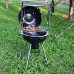 New 22″ Gabbys Grills Rotisserie/Santa Maria Style Combo