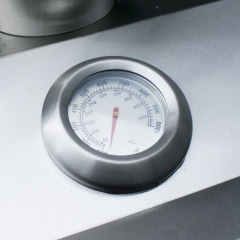 Edelstahl Outdoor Holzbefeuerter Pizzaofen Outdoor Kamin Pizzaofen für Gewerbe