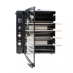 Commercial battery Electric Rotating Grill Gas Chicken grill roasting machine chicken rotisserie oven