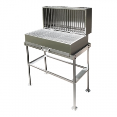 Picnic Camping Double Side Barbecue Charcoal Portable BBQ Grill