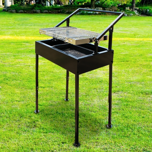 Rotating BBQ Turning Easy Net Flip Grill Basket