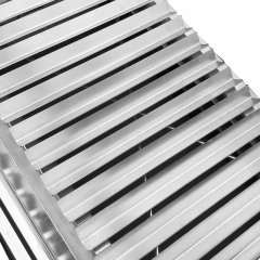 Edelstahl multifunktionale Holzkohle argentinischer Grill