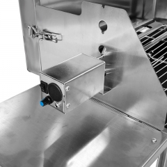 Edelstahl-Souvlaki-Grill mit Drehspieß, automatischer Drehgrill