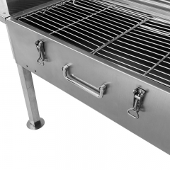 Edelstahl-Souvlaki-Grill mit Drehspieß, automatischer Drehgrill